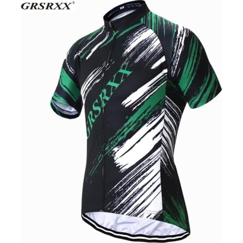 GRSRXX Cycling Jersey 2021 Summer MTB Bike Short Sleeve Shirt Profession Breathable Cycling Clothes Quick-Dry Road Bike Shirts