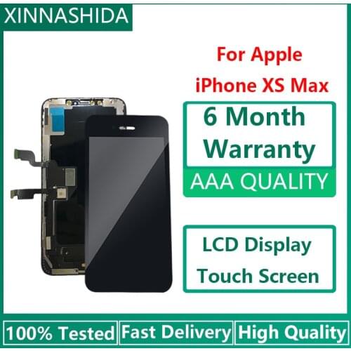 Quality LCD Display For Apple iPhone XS Max 6.5" Touch Screen Replacement 100% Good Working LCD