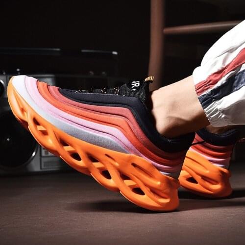 Topvivi Men Casual Sneakers Shoes man Durable Outsole Trainer 2021 Tennis shoes Fashion brand Running shoes large size 45 46