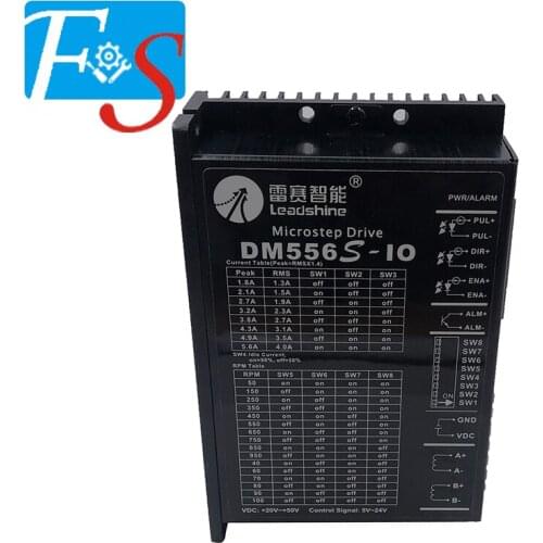 Leadshine DM556S-IO NEMA23/30 Adjustable speed stepper motor driver no need input pulse signal for a simple cyclic mechanism