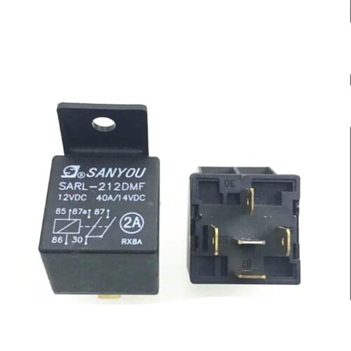HOT NEW 12V relay SARL-212DMF SARL 212DMF SARL212DMF 12VDC DC12V 12V 40A 5PIN