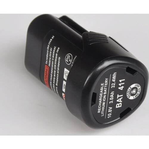 1-2PCS 3000mah 12V 10.8V Li-ion Rechargeable Battery replace for 12V BOSCH cordless Electric drill screwdriver GOS 10.8 V-LI