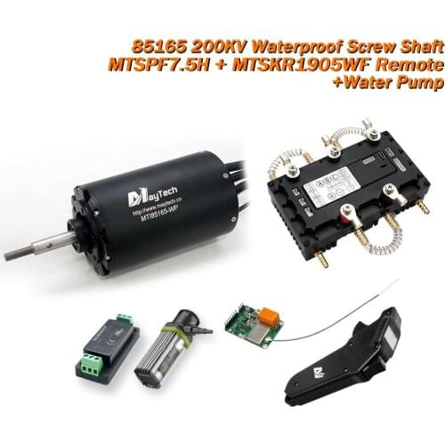 Maytech Waterproof 85165 Motor Esurf Efoil Set with Water Pump 300A VESC Speed Controller Remote Electric Surfboard