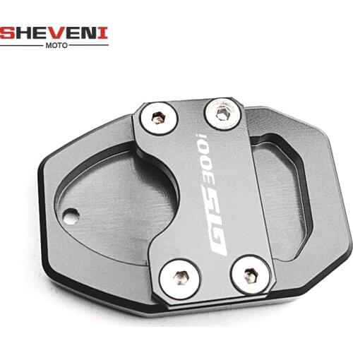 Motorcycle New Scooter CNC Aluminum side stand enlarge Extension For SYM GTS 300i GTS 300 GTS300i 2013 2014 2015 2016 enlarger