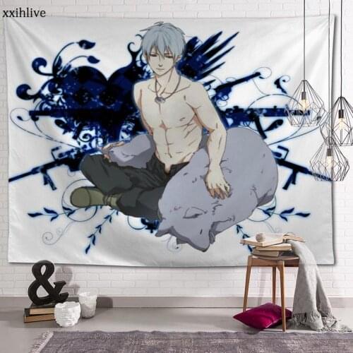 Wall Tapestry Japanese Anime HELLSING Background Decorative Wall Hanging For Living Room Bedroom Dorm Room Home Decor 100x150cm