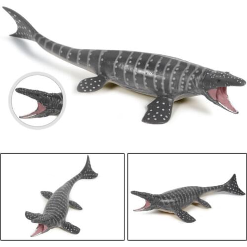 New Simulation Jurassic Dinosaur Liopleurodon Toys Mosasaur Children Toy Figures Plastic Dinosaur Animal Model Collection Gift