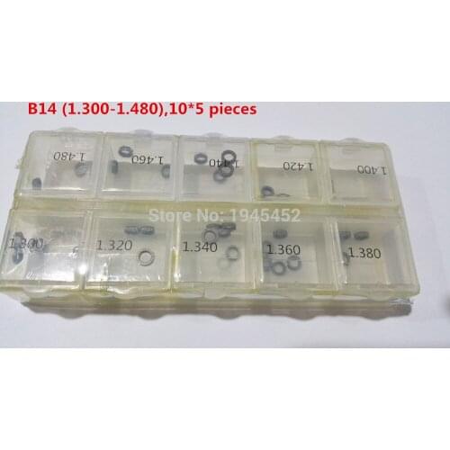New arrival! B14 diesel common rail injector adjusting shims or gasket or o-ring set