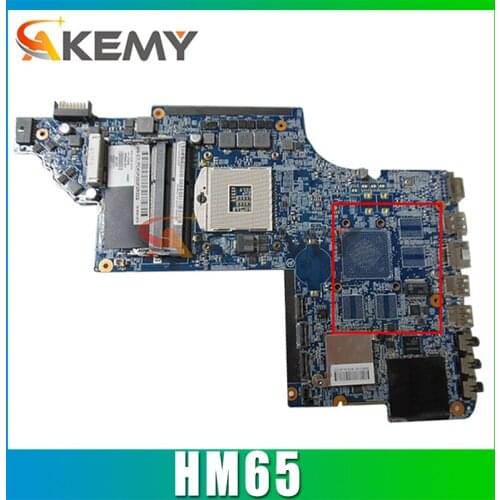 Original For HP pavilion DV7 DV7T DV7-6000 Laptop Motherboard 656292-001 HM65 MB 100% Tested Fast Ship