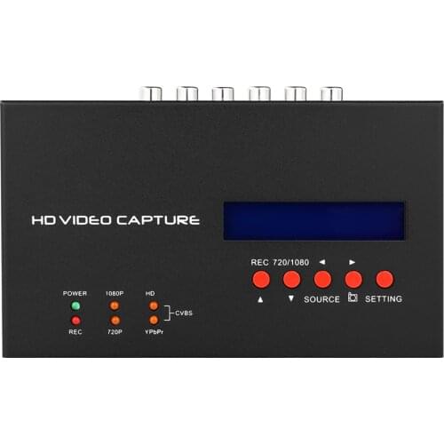 Professional Vedio Recorder Box With Scheduled Recording 1080P HDMI Game Capture Card HD Video Capture For XBOX One/360 PS3