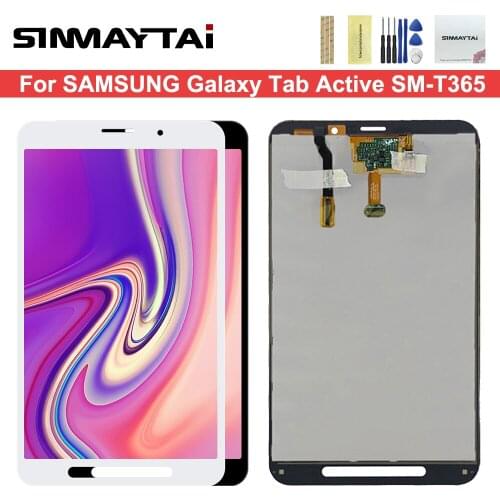 Sinmaytai T365 LCD For Samsung Galaxy Tab Active SM-T365 T365 Tablet LCD Display Matrix Touch Screen Digitizer Full Assembly