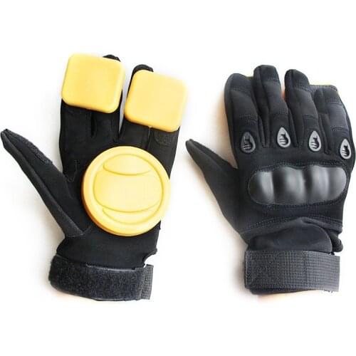 1 Pair Surf skate Longboard Slide Gloves Downhill Skateboard Turning Gloves Outdoor Skateboarding Brake Sliding Durable Gloves