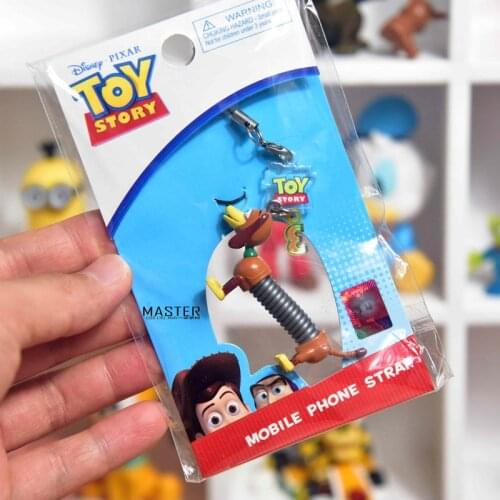 1PCS 5.5cm Disney Toy Story spring dog cartoon doll model pendant Toy Collection Limited