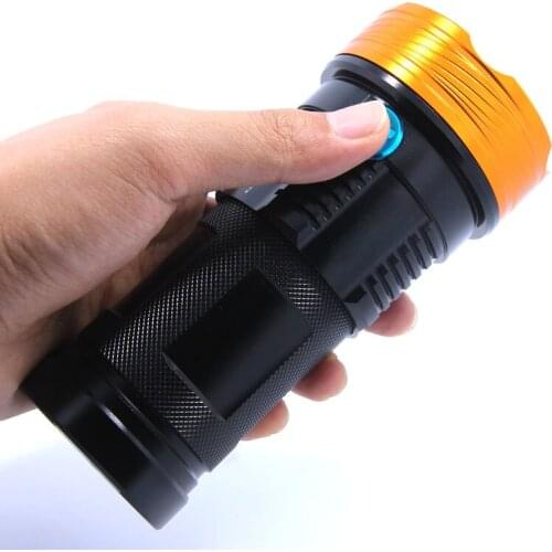 20000 lumens light King 10T6 LED flashlamp 10 x XM-L T6 LED Flashlight Torch Lamp Light For Hunting Camping