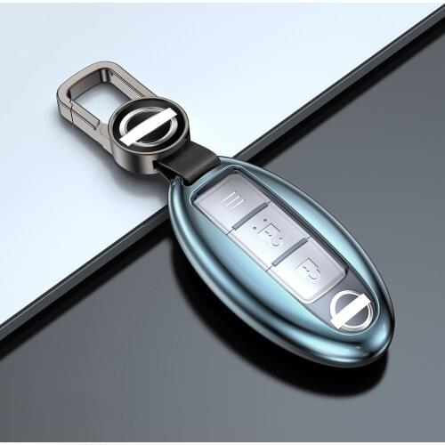 Car Key Case Cover For Nissan X-Trail t31 t32 2018 2019 2020 2015 Accessories Holder Shell Keychain Protect styling