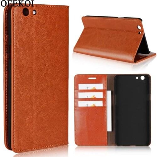 OEEKOI Crazy Horse Genuine Leather Wallet Flip Case for OPPO A3/R17 Neo/A7/R15 Pro/F9/A5/R11/R11s/R11s Plus/R11 Plus/A59/A57