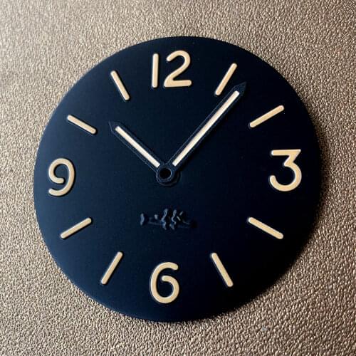 Watch dial 34.5mm green light is suitable for 6497 and 6498 movement 3600 series accessories modification