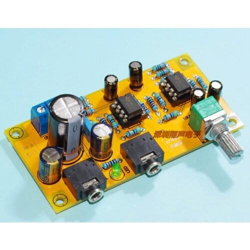 DC6-20V NE5532 OP AMP Classic 47 Audio AMP Amplifier Board 80X40X1.6MM