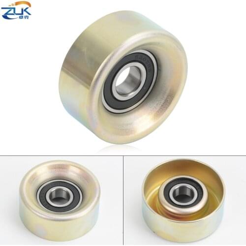 ZUK Belt Tensioner Idler Pulley For Honda FIT JAZZ GK5 2015 2016 2017 2018 2019 For HRV CITY GREIZ GIENIA 31180-5R7-A01 For L15B