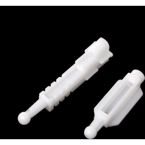 HNGCHOIGE 1 Set Replacement Mount Headlight Angel Eyes Adjuster Repair Kit For BMW 5 Series E39 63120027924 White Plastic-m18