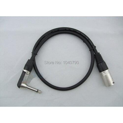 6.5/6.35/6.3 to mother you line Canon line microphone cable XLR 3Pin Mic Cable Cord Tuning decca dragon line 2M 6.4ft