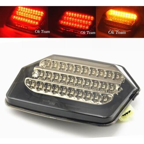 Motorcycle Integrated LED Brake Tail Light Turn Signals for CBR600RR 2003-2006/CBR1000RR 2004-2007 05 turn lights Moto taillight