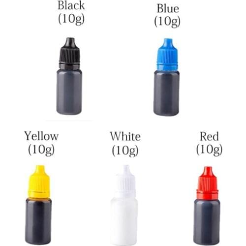 Mqcaron five colors 1 set Color Paste for Resin Curing DLP/LCD/SLA 3D Printer Materials LCD Sensitive Liquid Printing Material