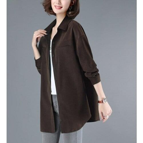MVJT DAIR Women's Corduroy Shirts