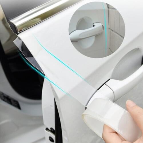 Car Rearview Door Edge Anti Scratch Sticker Protector Tape For Hyundai solaris accent ix35 i20 elantra santa fe tucson getz