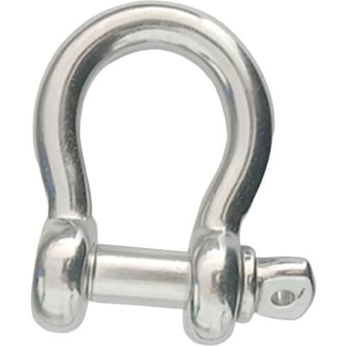 Stainless Steel 3/8 '' Shackle, Round Shackle, Anchor Shackle, Bow Shackle For Boat Yacht