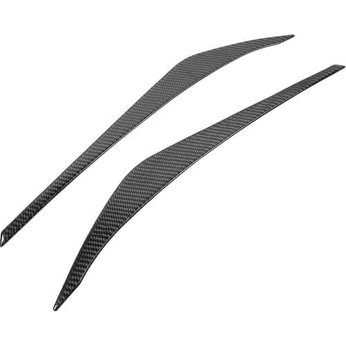 Pair Headlight Eyebrow Trim Eyelid Eyeline Cover Fits For Hyundai Elantra 2016 2017 2018 Car Lights Decoration Accessories