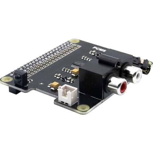 PCM5122 Expansion Board for Raspberry Pi HiFi DAC Audio Card Expansion Board for Raspberry Pi 3B+ Pi Zero W