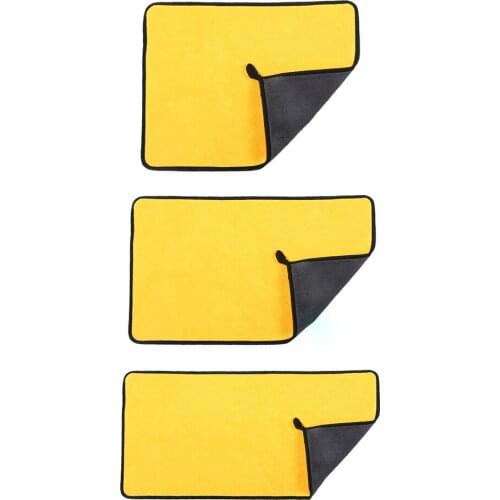 Car Wash Microfiber Towel Absorbent Cleaning Rag Home Car Care Wiping Cloth