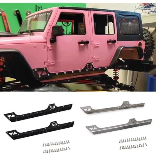 RCTOYFUN For SCX10 90046 90047 Ruitai 8 Easy Control Simulation Climbing Car 313 Wheelbase Wrangler Surrounded By Side Skirts