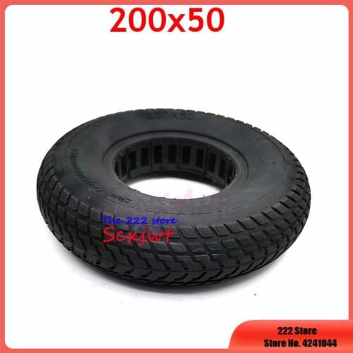 8 Inch Mobility Scooter Wheelchair Tire 200 X 50 (8x2) Solid Tyres 200x50 for Razor E100 E125 E200 Scooter Vapo