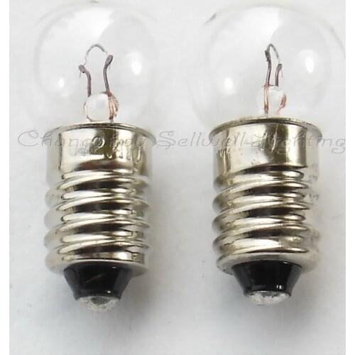 Match far electric light source miniature bulb 14mm E10 ball diameter 2.4W a064 6V high quality