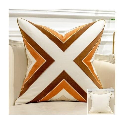 Modern Minimalist Geometric Pattern Pillowcase Decorative Cushion Covers for Bed Sofa Home chair Bedroom Car Free Shipping