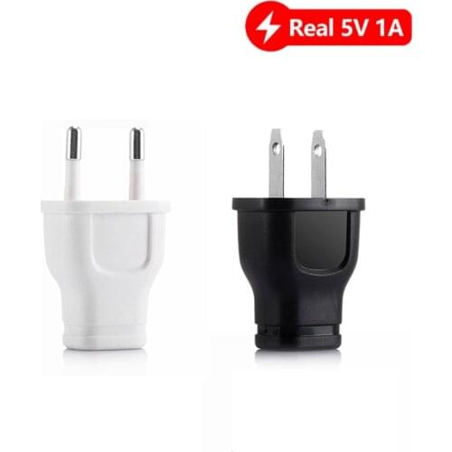 EU/US Plug 5W 5V 1A Wall USB Charger 1 USB EU Plug For Samsung Mobile Phone Charging Adapter Micro Charger Travel For iPad