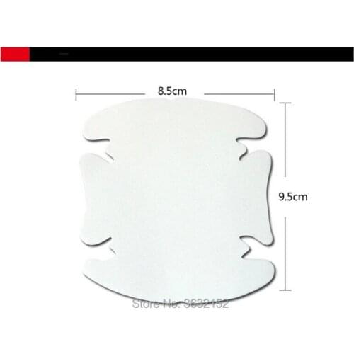 4pcs Car Door Handle Protective Sticker Film car styling for Porsche cayenne macan 911 panamera 997 996 918 955