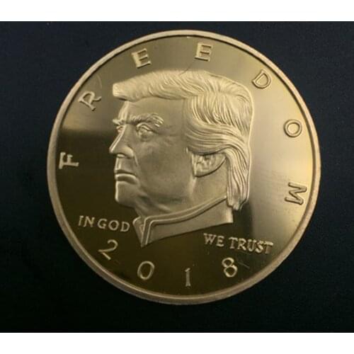 40mm President Trump Coin American Commemorative Coin Patriosts Gift 2021