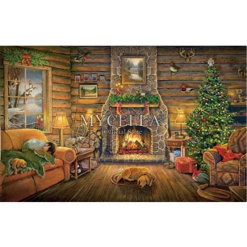 Holiday Rest 5D Diy Diamond Painting Cross Stitch Diamond Embroidery Christmas Gifts Dogs Hobbies Crafts Diamond Mosaic Kits