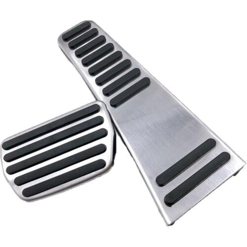 For Volvo XC60 2018 2019 XC90 2015-2018 S90 V90 2017 2018 Stainless Steel Car Accelerator Footrest Pedal Brake Pedals Cover