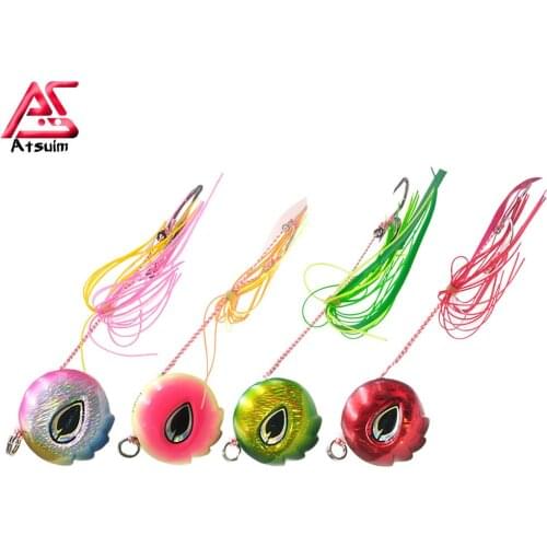 AS Inchiku Jig Metal Head 80g100g120g150g180g Kingfish Snapper Grouper Octopus Skirt Fishing Jigging Angler Tackle Slow Jig