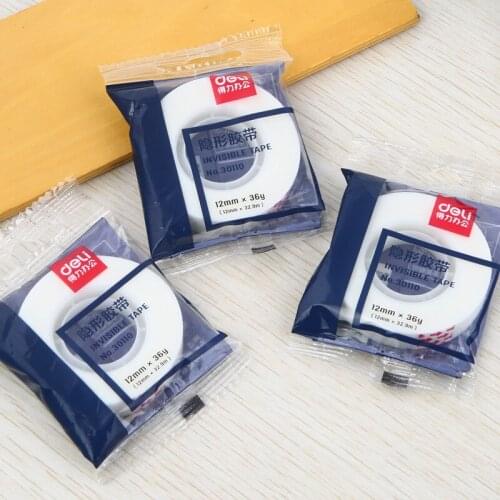 Hand tear invisible traceless transparent tape writable small sticker photo album DIY white adhesive tape adhesive tape