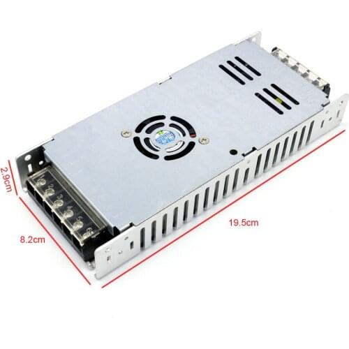 New Product Ultra Slim 12V 29A 350W Lighting Transformer Power Supply for Strip