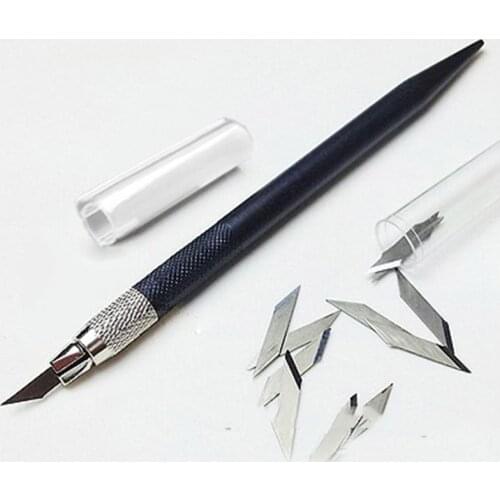 Model Cutting Tool Penknife / Art Knife / Cutting Knife with 12 Blades