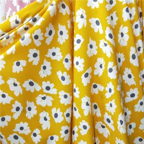 Big Deal Fabric Cosplay Dress Sunflower Chiffon Dancing Dress Cloth Tissue Fabric