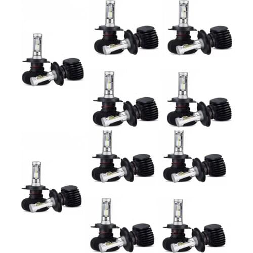 Wholesale Led H4 H7 H8 H9 H11 8000LM 50W 6500K Car LED Headlights White Fog Lamps 9005 HB3 9006 HB4 Fog Light Bulbs