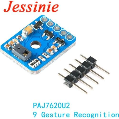 PAJ7620U2 Gesture Recognition Sensor Module DIY IIC I2C 9 Gesture Recognition Board for Arduino Electronic Kit