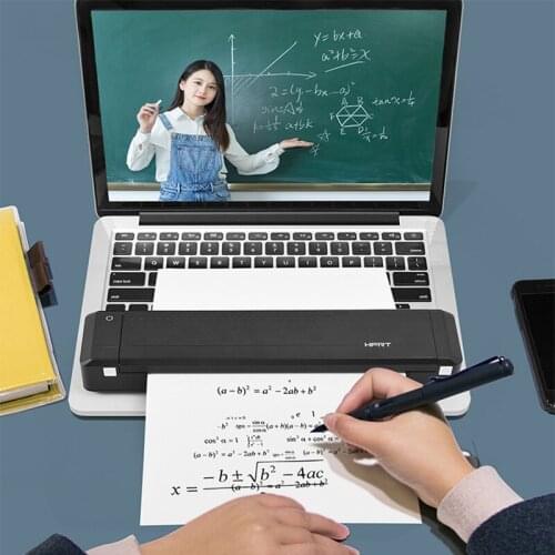 MT800 printer wireless bluetooth link A4 paper printing 300DPI portable office student homework printer