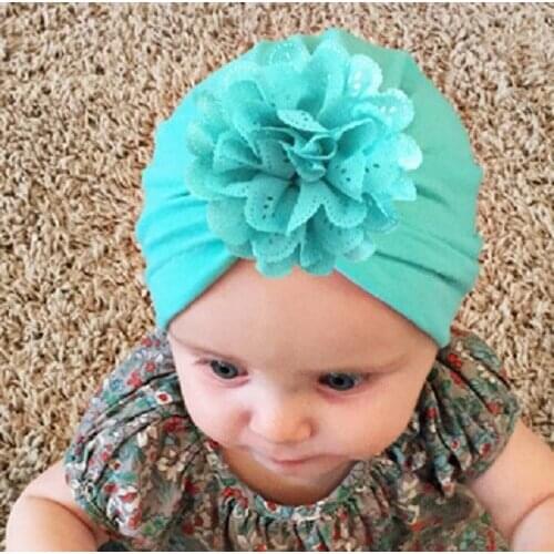 Girls Boys Hat Beanies Accessories Newborn Photography Props Baby Hats Floral Infant Baby Caps Cotton Indian